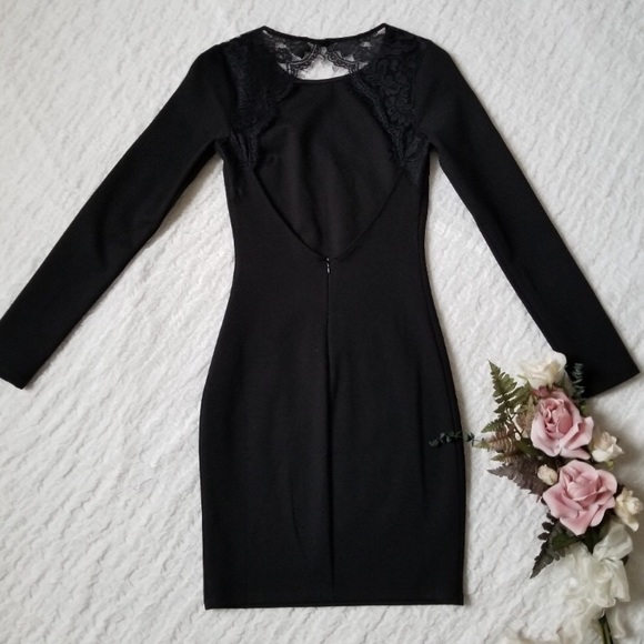 Lulu’s SEXY Backless Lace Bodycon Party Dress - Picture 6 of 9